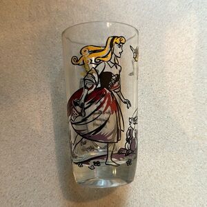 Walt Disney sleeping beauty glass